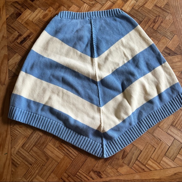 Tommy Jeans Poncho blue/white - Picture 3 of 5